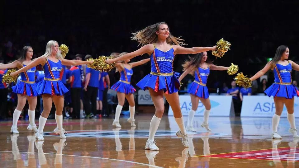 Cheerleaders Adelaide 36ers. Copyright: © Thesun/Getty Images